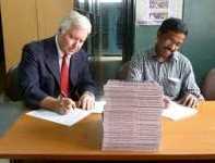 Signing Dhaka